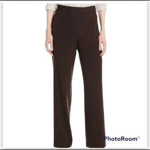 Sag Harbor brown pull on work pants